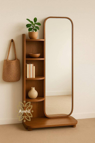 آینه قدی مدل آراز با شلف